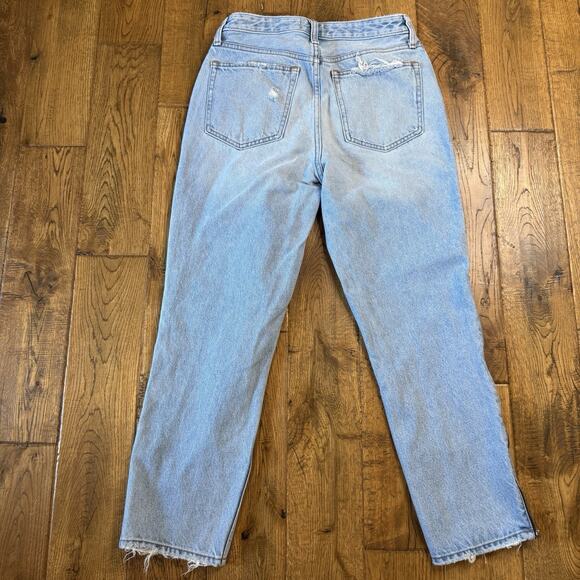 Abercrombie & Fitch ANNIE High Rise GIRLFRIEND Jeans 27 29/8 Zipper Side - Picture 7 of 8